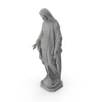 Virgin Mary Statue PNG & PSD Images