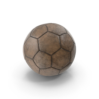 Old Leather Soccer Ball PNG & PSD Images