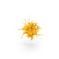 Yellow Splash PNG & PSD Images