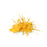 Yellow Splash PNG & PSD Images