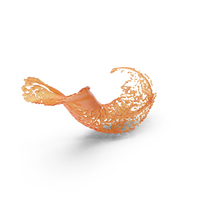 Orange Splash PNG & PSD Images