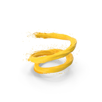 Yellow Vortex PNG & PSD Images