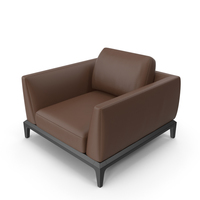 Dark Brown Office Chair PNG & PSD Images