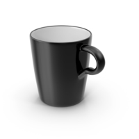 Lungo Coffee Cup Black PNG & PSD Images
