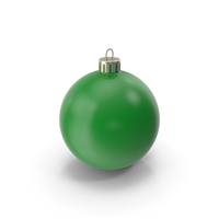 Christmas Ornament Dark Green PNG & PSD Images