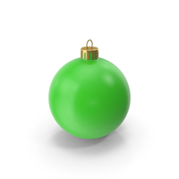 Christmas Ornament Green PNG & PSD Images