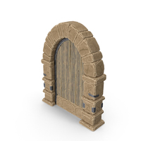 Stylized Door PNG & PSD Images