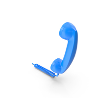 Handset Blue PNG & PSD Images