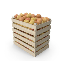 Crates of Potatoes PNG & PSD Images