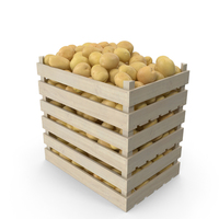 Crates of Potatoes PNG & PSD Images