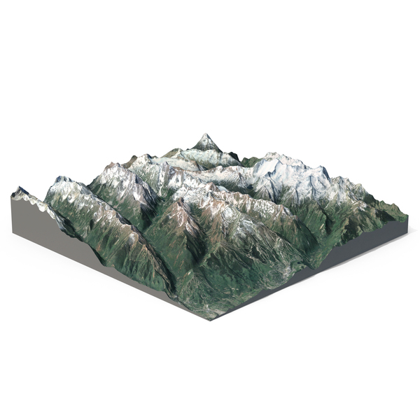 Snowy Mountains PNG & PSD Images