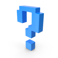 Question Mark Blue PNG & PSD Images