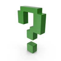 Question Mark Green PNG & PSD Images