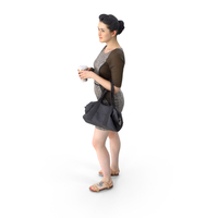 Business Woman with Purse PNG & PSD Images