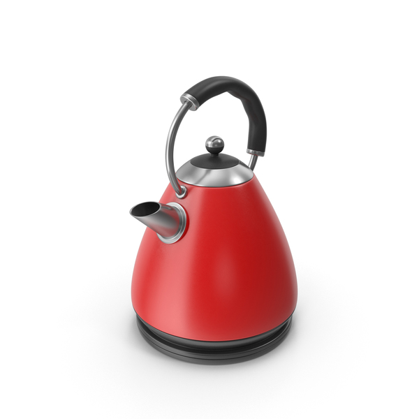 Tea Kettle Red PNG & PSD Images