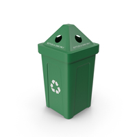 Bottle Recycling Bin PNG & PSD Images