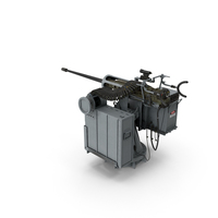 Mark 38 MGS Turret PNG & PSD Images