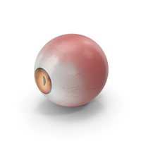 Realistic Creature Eye Red PNG & PSD Images