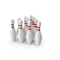 Bowling Pins Set PNG & PSD Images