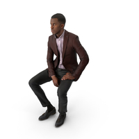 Spring Business Man Sitting PNG & PSD Images