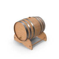 Wood Wine Barrel PNG & PSD Images