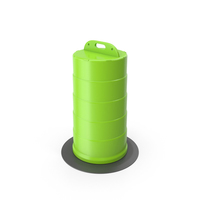 Traffic Drum Green PNG & PSD Images