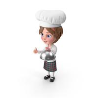 Cartoon Girl Meghan Chef PNG & PSD Images