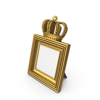 Square Baroque Picture Frame PNG & PSD Images