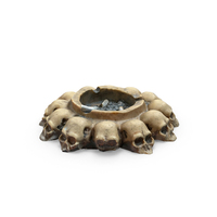 Skull Ash Tray PNG & PSD Images