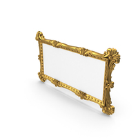 Baroque Picture Mirror Frame PNG & PSD Images