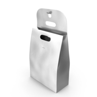 Recycled Paper Bag Open Silver PNG & PSD Images