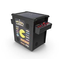Pac Man Arcade Casino Cabinet Machine PNG & PSD Images