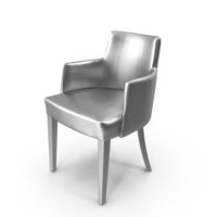 Silver Lounge Chair PNG & PSD Images