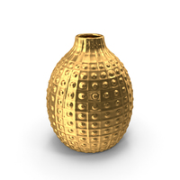 Vase Decoration Gold PNG & PSD Images
