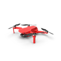 Mavic Mini Red PNG & PSD Images