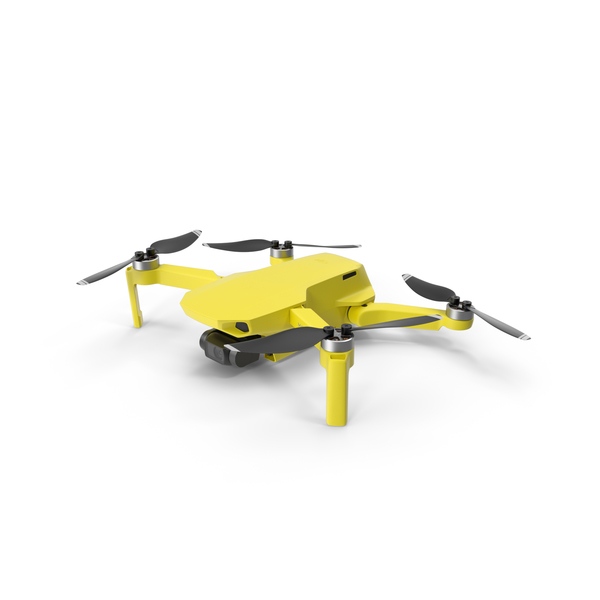 Mavic Mini Yellow PNG & PSD Images