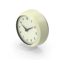 Retro Wall Clock PNG & PSD Images