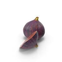 Black Mission Fig Half PNG & PSD Images