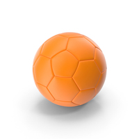 Soccer Ball Orange PNG & PSD Images