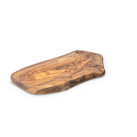 Olive Wood Cutting Board PNG & PSD Images