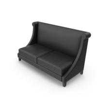 Leather Club Sofa PNG & PSD Images