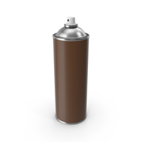 Brown Spray Can No Cap PNG & PSD Images