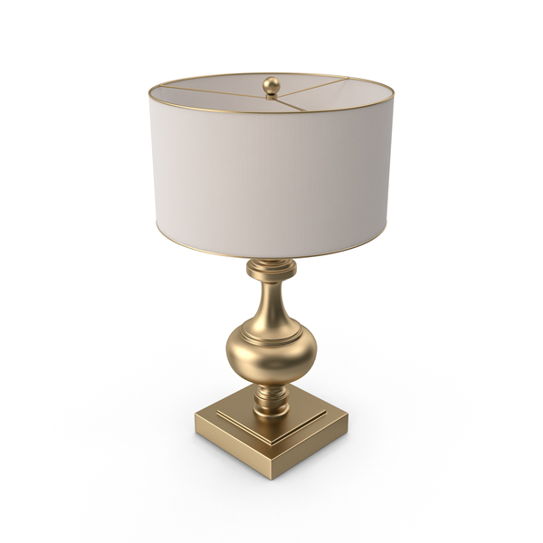 Gold Base Lamp PNG & PSD Images