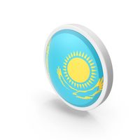 Flag Kazakhstan PNG & PSD Images