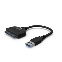Sata to USB Cable PNG & PSD Images