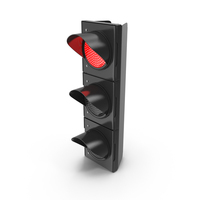 Traffic Light Single Red PNG & PSD Images