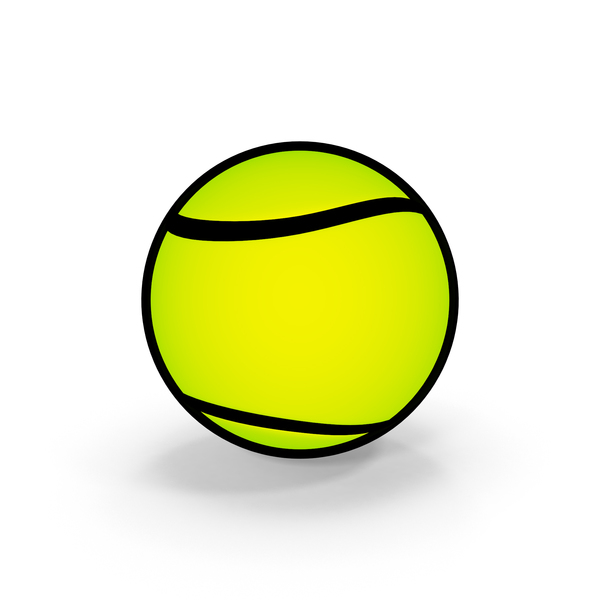 Cartoon Tennis Ball PNG & PSD Images