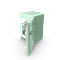 Open Refrigerator Green PNG & PSD Images