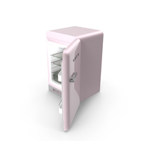 Open Refrigerator Pink PNG & PSD Images