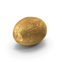 Gold Coconut PNG & PSD Images